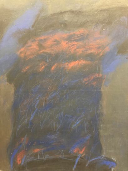 null Jean-Noël BACHES (1949).

Paysage abstrait, 1986.

Huile sur toile.

Signé en...