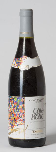 null 1 B CÔTE-RÔTIE LA TURQUE (e.a; clm.a.) Guigal 1990