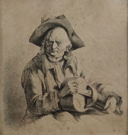 null Jean-Jacques DE BOISSIEU (1736-1810)

Le vielleur de la main droite. Perez 40

Eau-forte....