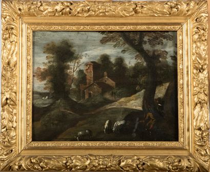 null ECOLE FLAMANDE du XVIIe siècle

1 - Scène de chasse au cerf

Huile sur panneau...