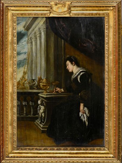 null FETTI Domenico (Atelier de)

(Rome vers 1589 - Venise 1623)

Arthémise

Elle...
