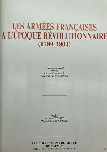 null Collection historique du 

Musée de l'armée, tome 2, 3, 4, 6, 7, 8. Lot de ...