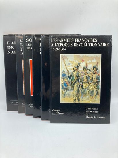 null Collection historique du 

Musée de l'armée, tome 2, 3, 4, 6, 7, 8. Lot de ...