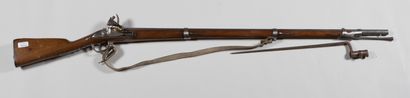 null Fusil 1777, marqué sur la queue de culasse et canon « B1815 », platine « Manuf...