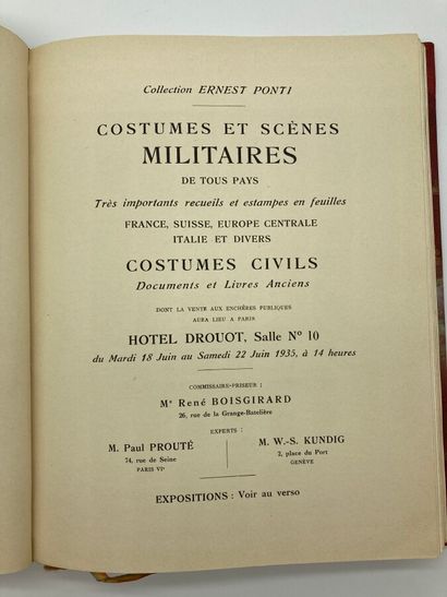 null Uniformes : Depréaux, Costumes militaires au XVIIIème, 1945 ; Chereau, Nouveau...