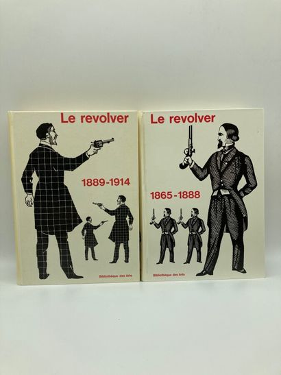 null Armes à feu : Taylerson, Le Revolver 1865-1888 et 1889-1914. Lot de 2.