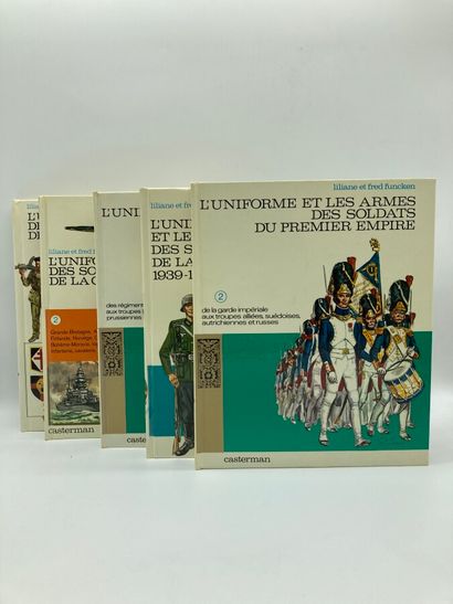 null Uniformes : Liliane et Fred Funcken, Uniformes 1er Empire, 2 tomes ; Uniformes...