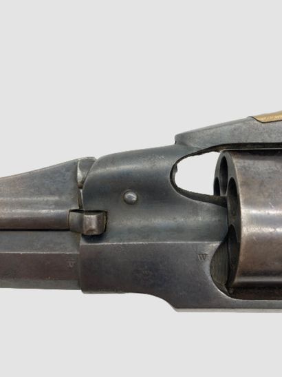 null USA : Revolver Remington type 1858, beau marquage "Remington... new model" sur...