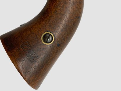 null USA : Revolver Remington type 1858, beau marquage "Remington... new model" sur...