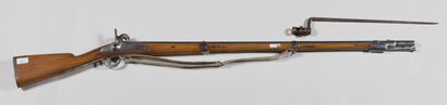 null Fusil 1822 « T bis » sur la queue de culasse, sur le canon « C de 18 1837 »...