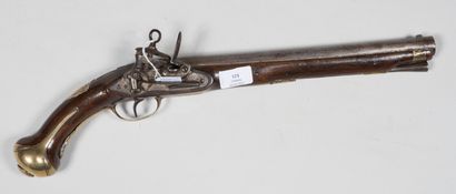 null Pistolet espagnol d'arçon à silex, mod.1789, platine à la miquelet (poinçon...