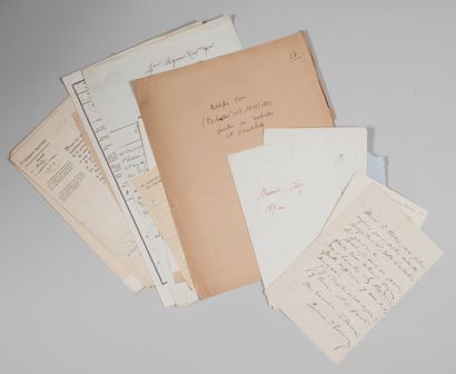 null MOSELLE. 31 documents.

- 23 lettres de personnalités natives de Moselle : Jeanne...