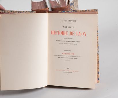 null STEYERT André. NOUVELLE HISTOIRE DE LYON. Et des provinces de Lyonnais - Forez...