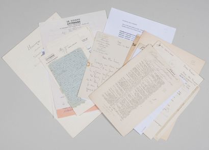 null AISNE. 56 lettres et manuscrits de personnalités natives de l'Aisne.

Ulysse...