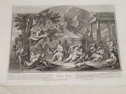 null D'après François VERDIER (1651-1730)

Les 4 âges (Argent, Airain, Fer, Or)

Eaux-fortes...