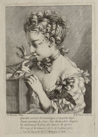 null D'après François BOUCHER (1703-1770)

Que ton sort est charmant

Gravure de...