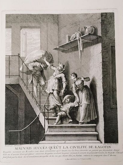 null [Scarron, le Roman comique] D'après Jean-Baptiste OUDRY (1686 - 1755)

Les aventures...