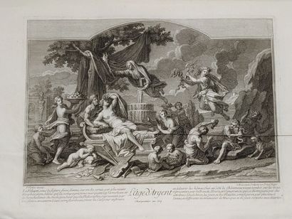 null D'après François VERDIER (1651-1730)

Les 4 âges (Argent, Airain, Fer, Or)

Eaux-fortes...