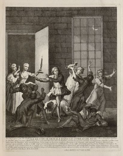 null [Scarron, le Roman comique] D'après Jean-Baptiste OUDRY (1686 - 1755)

Les aventures...