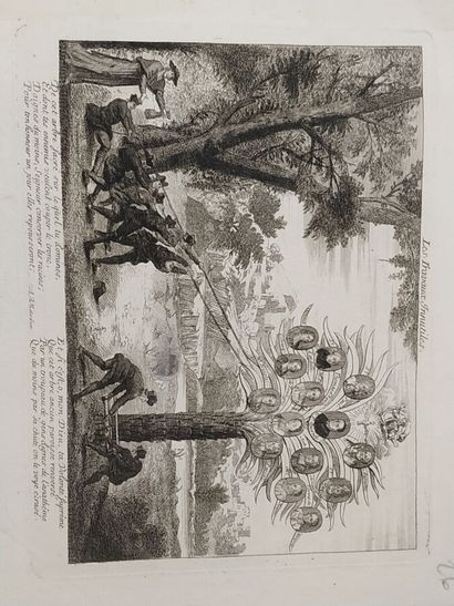 null Ecole française du XVIIIe siècle

Lot de 5 gravures. Divers sujets, divers formats...