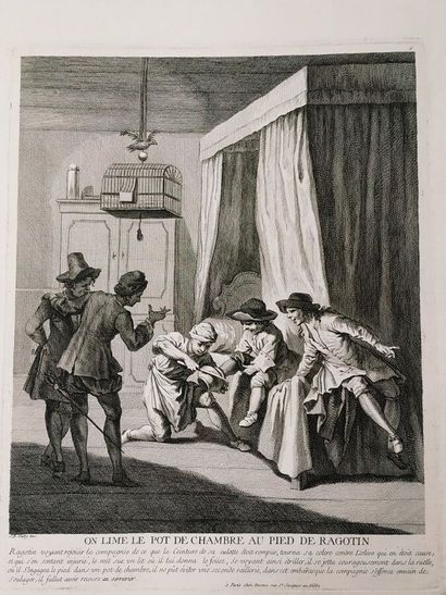 null [Scarron, le Roman comique] D'après Jean-Baptiste OUDRY (1686 - 1755)

Les aventures...