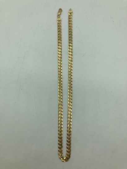 null CHAIN in 14 K yellow gold. 33,6 gr. AC 

LOT SOLD ON DESIGNATION, NOT PRESENT...