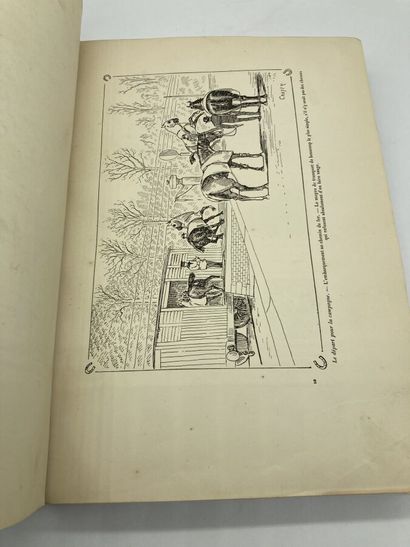 null EQUITATION.

Deux ouvrages : Province à cheval, PLON 1886 et Histoire pittoresque...