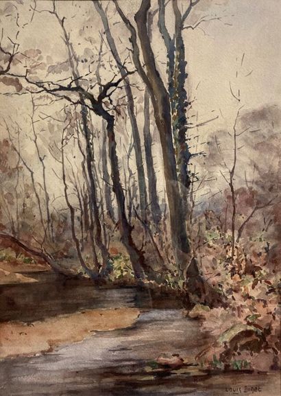 null Louis Dinet (1888-1961).

In pair:



Trees.

Watercolour on paper.

Signed...