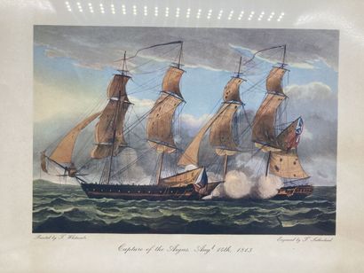 null D'après T. Whitecombe

Capture of the Argus. 

August 14th, 1813 

Pièce encadrée...