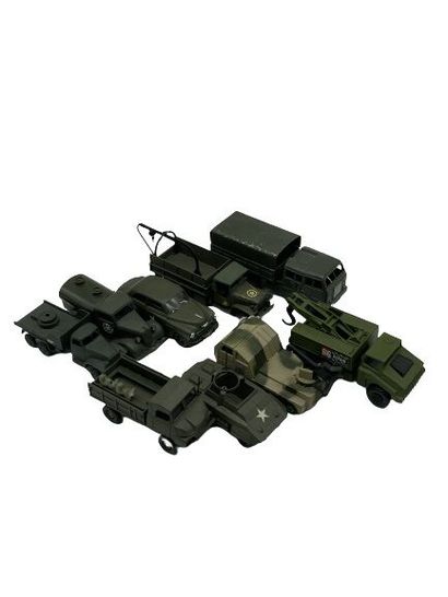 null Armée américaine, Solido (x5), matchbox (x2), dinki-toys (x1)

Lot de 9 

Métal....
