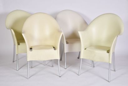 Series of eight LORD YO chairs by STARCK,...