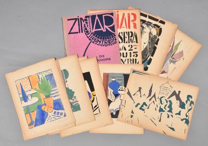 ZINIAR (1920-1924). 
Catalogue de la deuxième...