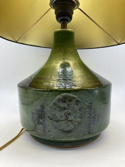 null HANNE - DENMARK 

Table lamp with one light in glazed stoneware, with a conical...