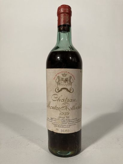 null 1 B CHÂTEAU MOUTON ROTHSCHILD (H.E.-; e.l.a; light c.c.; stamped capsule and...