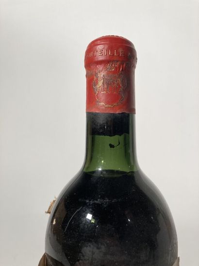null 1 B CHÂTEAU MOUTON ROTHSCHILD (T.L.B.+; e.t.a. but legible; domed cap; stamped...