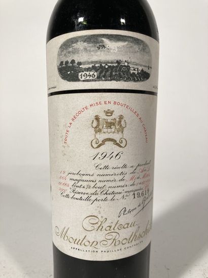 null 1 B CHÂTEAU MOUTON ROTHSCHILD (T.L.B; e.l.a; some capsule marks; stamped cork...