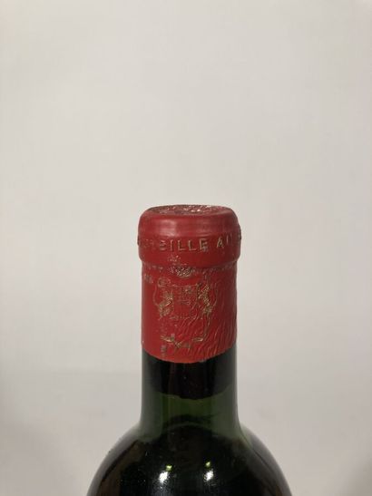 null 1 B CHÂTEAU MOUTON ROTHSCHILD (T.L.B; e.l.a; some capsule marks; stamped cork...