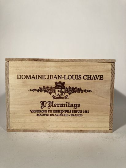 null 6 B L'HERMITAGE Red (original wooden case) Domaine Jean-Louis Chave 2017