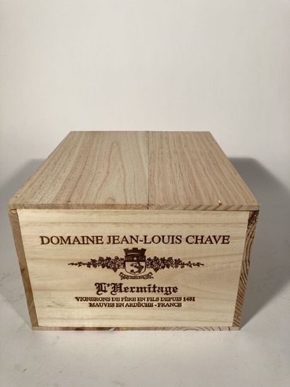 null 6 B L'HERMITAGE Red (original wooden case) Domaine Jean-Louis Chave 2017