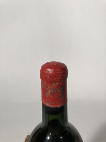 null 1 B CHÂTEAU MOUTON ROTHSCHILD (T.L.B.+; e.t.a. but legible; domed cap; stamped...