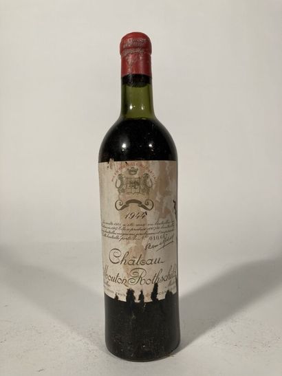 null 1 B CHÂTEAU MOUTON ROTHSCHILD (T.L.B.; e.t.a. but legible; some capsule marks;...