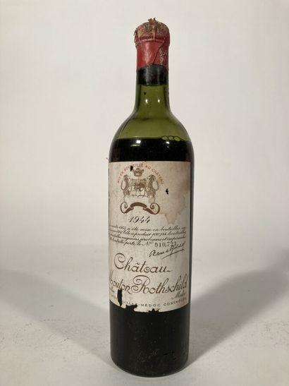 null 1 B CHÂTEAU MOUTON ROTHSCHILD (V; e.t.a. but legible; c.i.d. to c.i.d. side;...