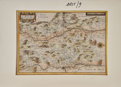 null [Cartographie] Lyonnais, Forest, Beaujolais. XVIIe siècle

Gravure sur cuivre....