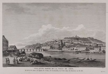 null [LYON] D'après Jean-Baptiste LALLEMAND (1716- ca 1803)

Vue d'une partie de...