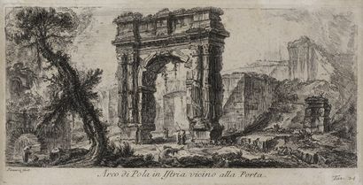 null Giovanni Battista PIRANESI (1720-1778)

Arco di Pola in Istria vicino alla Porta

Eau-forte....