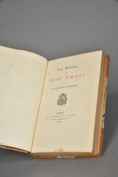 null [ORTAZZO].LES BIJOUX DES NEUF SOEURS.PARIS, ROUVEYRE & BLOND, 1884.Un volume,...