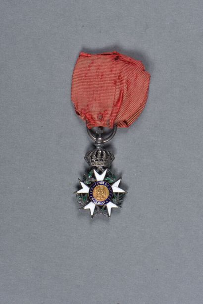 null ORDRE de la LEGION D'HONNEUR. 1°EMPIRE/RESTAURATION. Croix de chevalier sans...