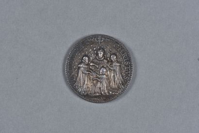  Ordre du SAINT ESPRIT. HENRI III. Médaille commémorative des promotions, 1579. Avers...