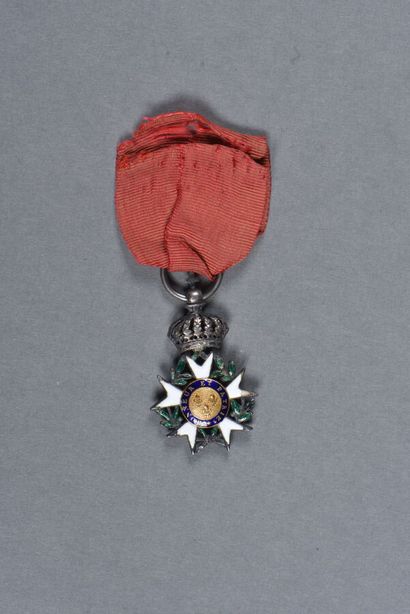 null ORDRE de la LEGION D'HONNEUR. 1°EMPIRE/RESTAURATION. Croix de chevalier sans...