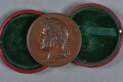 null MEDAILLE de MAZAGRAN, premier type, distribué aux 124 aux chasseurs du 1°BILA...